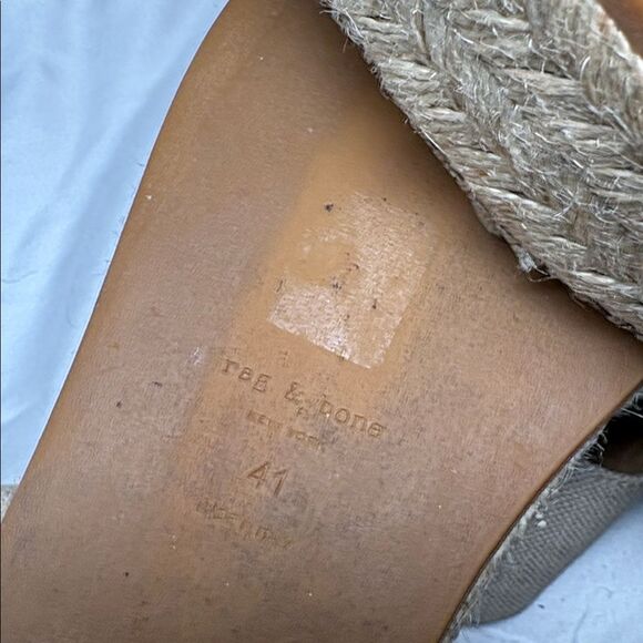 rag & bone Tara canvas platform espadrilles - Picture 7 of 7